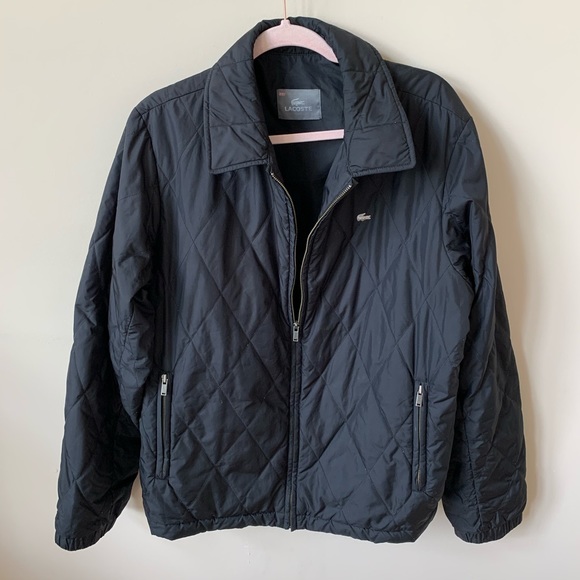 Lacoste Other - Lacoste men’s quilted full zip jacket #6254